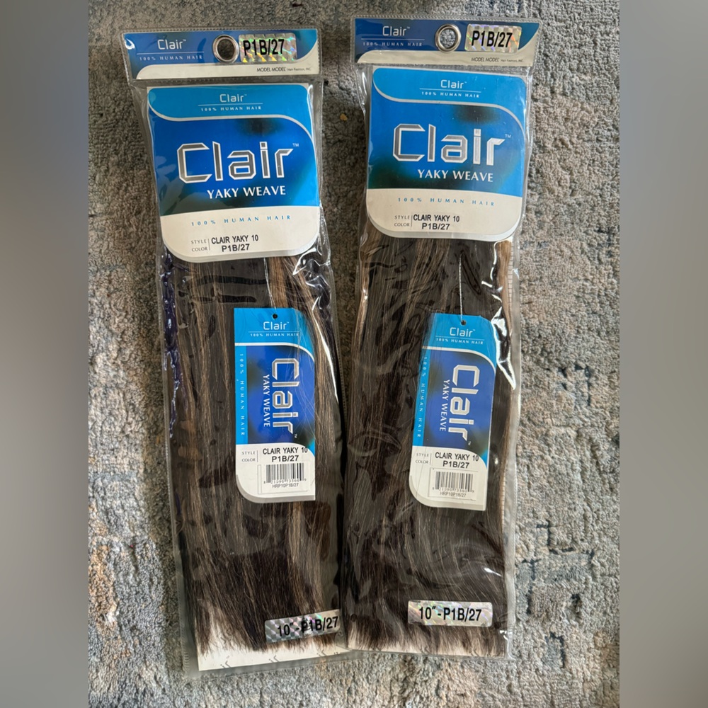 Clair Yaky Human Hair P1B/27